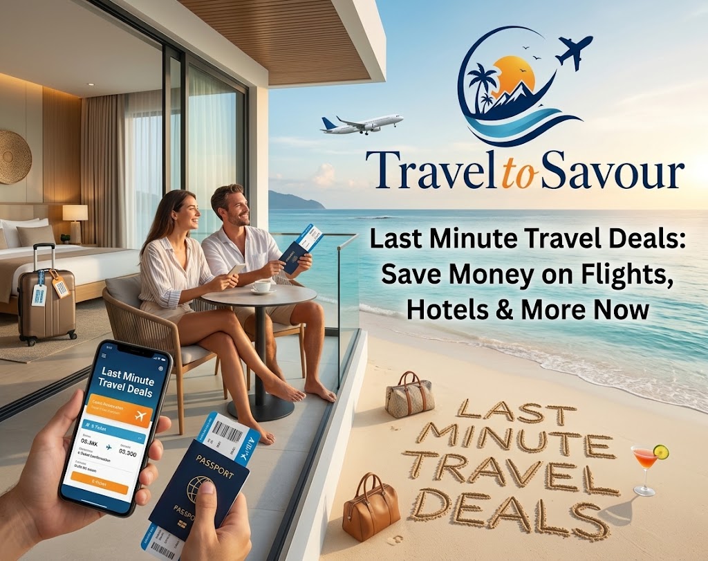 Last Minute Travel Deals: Save Money on Flights, Hotels & More